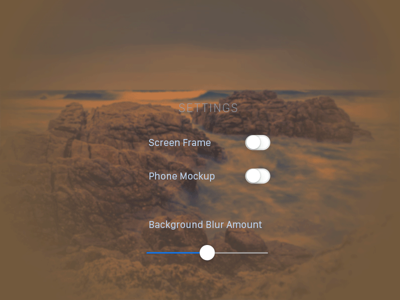 DailyUI 007: Settings 007 dailyui meta settings slider switch