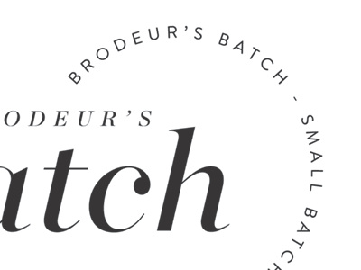 Brodeur S Batch Logo Submark3 Cofffeemark logo majesti banner submark typography