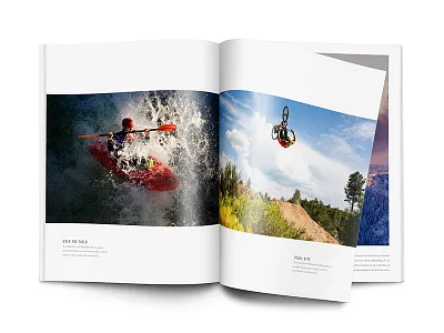 Oregon Outdoor Magazine action sports bike clean design editorial graphic design magazine outdoors print