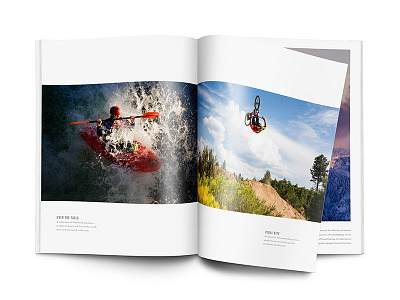 Oregon Outdoor Magazine action sports bike clean design editorial graphic design magazine outdoors print