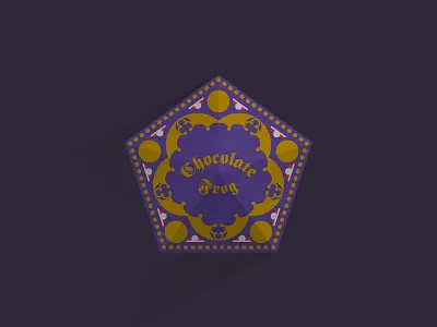 Chocolate Frog chocolate frog harry hp illustration potter