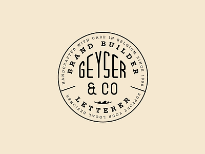 Badge #3 badge logo mark symbol