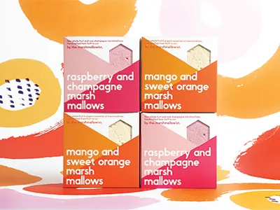 The Marshmallowist fruit packaging