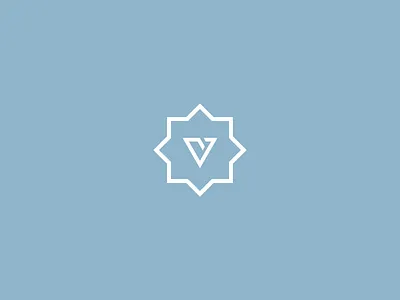V Logo classic elegant letter logo shape v