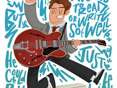 Guitar Heroes - Marty McFly 1985 back to the future bttf gibson guitar marty mc fly movie movies music rock time travel