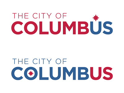 Columbus Remix cbus city columbus compass rose flag ohio redesign