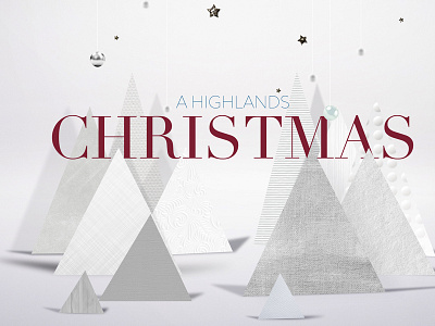 Christmas Dribbble christmas organic photoshop texture triangles