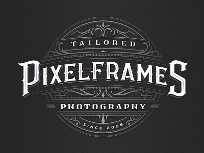 Pixelframes calligraphy handlettering handmade letterin lettering logo logotype mark photography typography