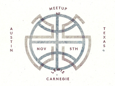 Austin Dribbble Meetup No. 25! austin dribbble meetup lewis carnegie riso risograph texas