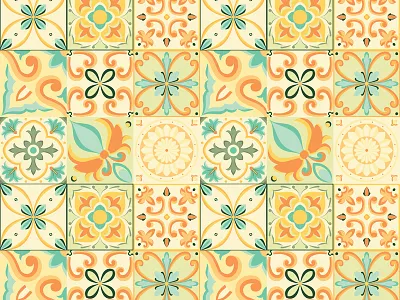 Italian tail pattern ceramic decor italian italy pattern seamless tail