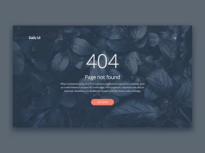 404 page 008 404 dailyui page ui ux