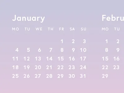 2016 typography