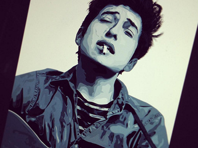 Bob Dylan art bob dylan character drawing illustration music sketch