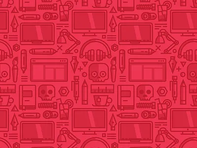 Workspace Pattern pattern skull skulls workspace