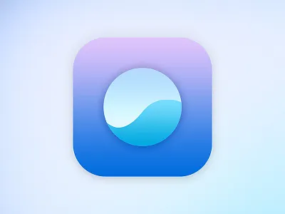 Day 005 - App icon #dailyui app blue clean dailyui design gradient icon interface ios ui ux