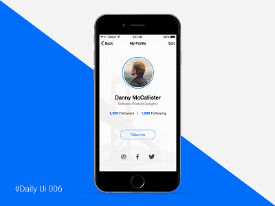 User Profile 100 days austin challenge daily ui mudshock profile ui user userprofile web