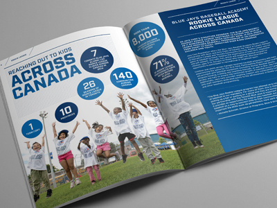 Toronto Blue Jays annual report baseball blue jays community report sports toronto blue jays