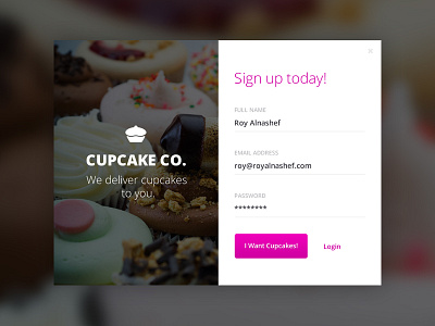 Daily Ui - Signup dailyui signup signupform