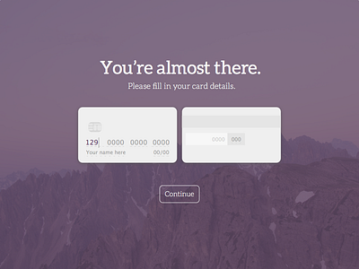 Credit Card Checkout 002 card challenge checkout credit dailyui design ui