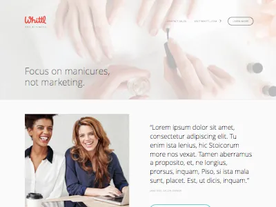 web - merchant marketing beauty marketing sales web