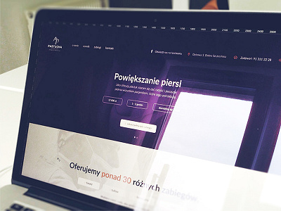 dr Maciej Pastucha full screen ui web webdesign