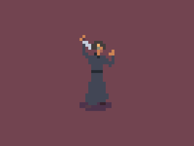Halloween Countdown #8 halloween pixel art pyscho