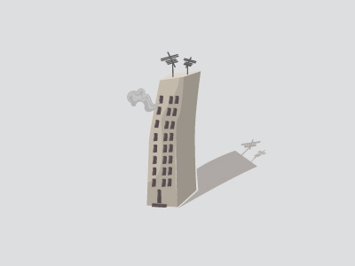 melancholia building illustration