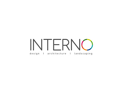 INTERNO logo architecture brand branding colors decor design interior interior design landscaping logo studio