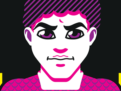 Neon Titans: Aqualad 80s aqualad blacklight comics garth neon teen titans