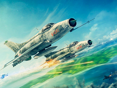 Mikoyan-Gurevich Mig-21 Fishbed aerial fishbed islands mig mig 21 warplanes