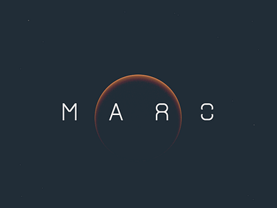 Mars mars martian moon planet solar system space star symmetrical symmetry texture type typography