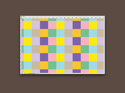 WIP 063 brand branding colors modular squares stationery texture