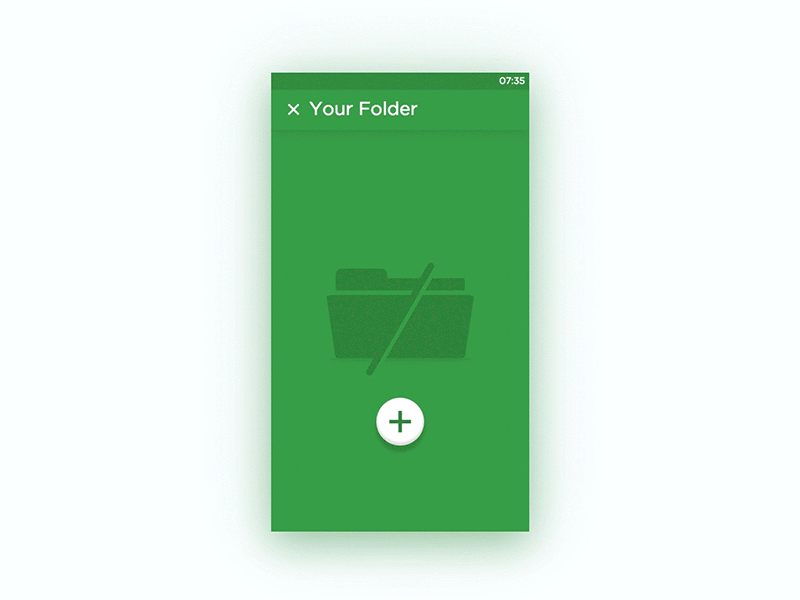 Create New Folder (CSS) by Baptiste Macaire on Dribbble