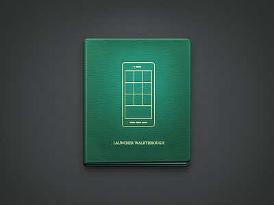 Handbook Icon app icon book guide handbook instruction manual launcher leather mac icon macos icon osx icon manual notebook phone realistic sandor skeu skeuomorph skeuomorphism smartisan ui icon user interface icon ux icon walkthrough wallet