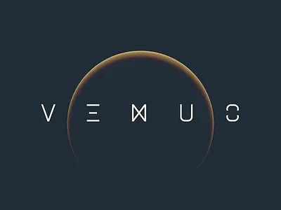Venus eclipse gravity planet solar system space star symmetrical symmetry texture type typography venus