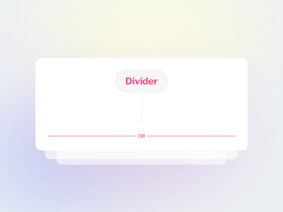 UnifiedUI - Divider Component component components design design system divider divider component figma minimal minimalistics ui unified ui unifiedui ux website