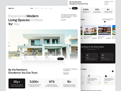 LeiLands - Real Estate Website Design app design dribbbleshots landingpage luxuryhomes real estate real estate landing page realestatedesign ui uidesign ux webdesign