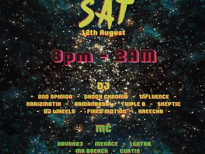 SMILE and RAVE Event Poster event poster promotional poster