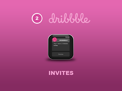 Dribbble Invite dribble icon illustrator invite photoshop