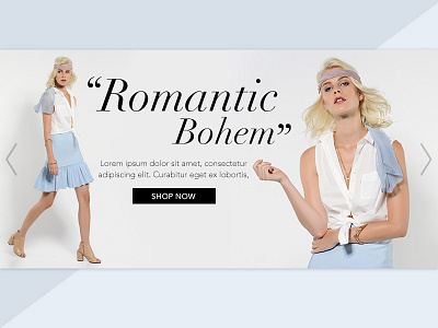 e- commerce banner template