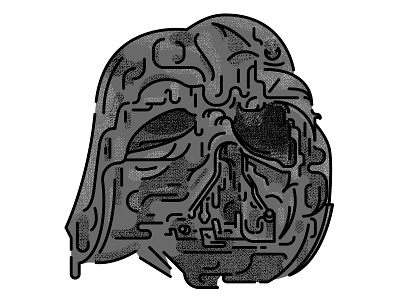 Melted Vader 7 dark side darth vader force helmet kylo kylo ren melted star wars star wars 7 vader vii