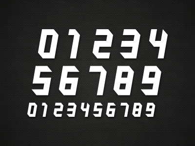 Slice Number Set jersey numbers number set numbers sports team type