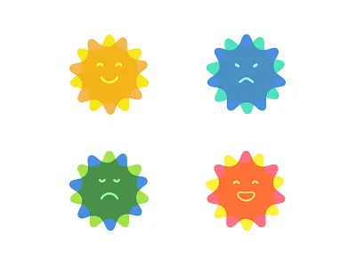 Storytelling Smileys angry enjoying happy icon sad smiley smileyicon