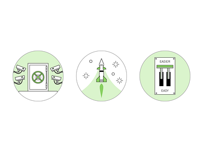 New Graphic Styles easy encryption graphics security speed vector