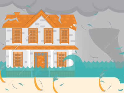 Hurricane House hurricane infographic