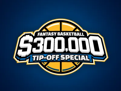 Tip-Off Special basketball daily fantasy sports dfs fantasy logos nba sports sports design sports logos tipoff