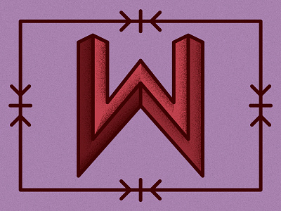 W alphabet letter type