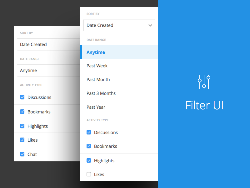 Example of Filters