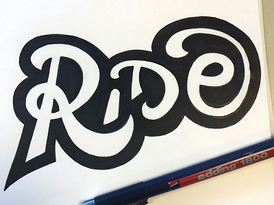 Ride Typography typography