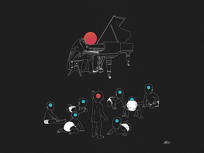 Energy, 2015 baby energy music illustration piano